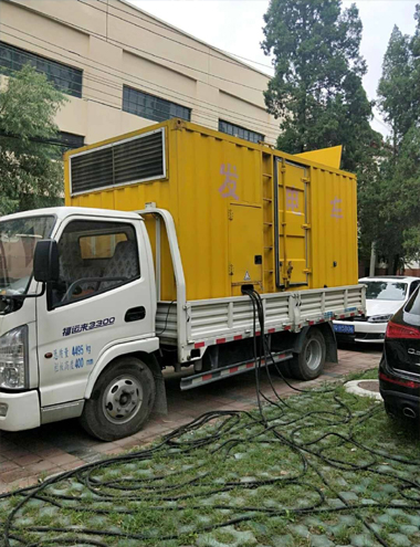 武进发电车出租-柴油发电机组排烟系统设计要求及其考虑因素
